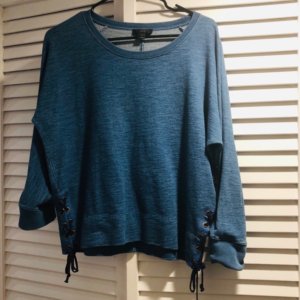 “Denim” crewneck